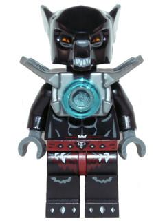 LEGO Minifigure-Wilhurt - Flat Silver Armor-Legends of Chima-LOC106-Creative Brick Builders